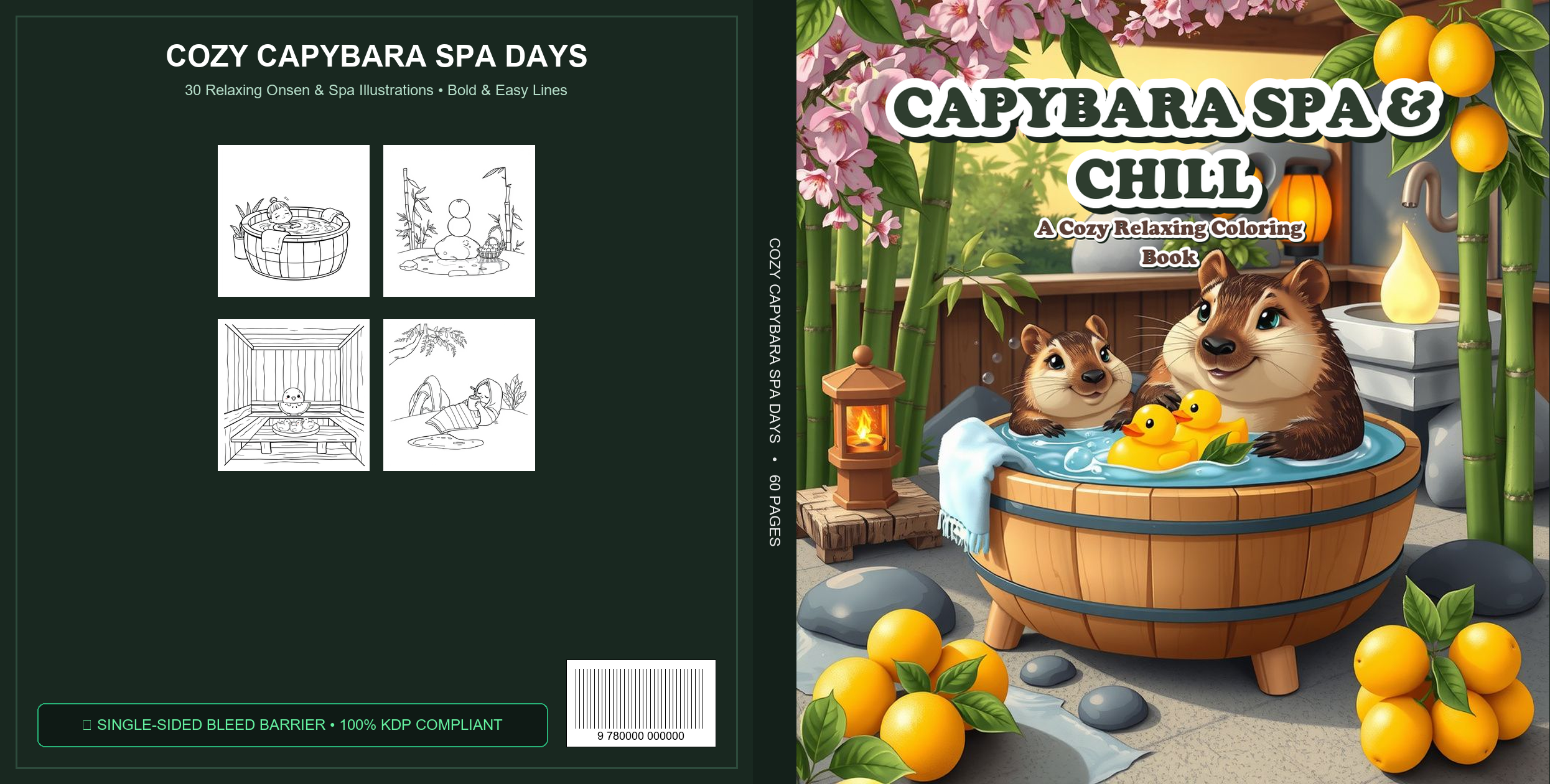 Full Wraparound KDP Cover Spread