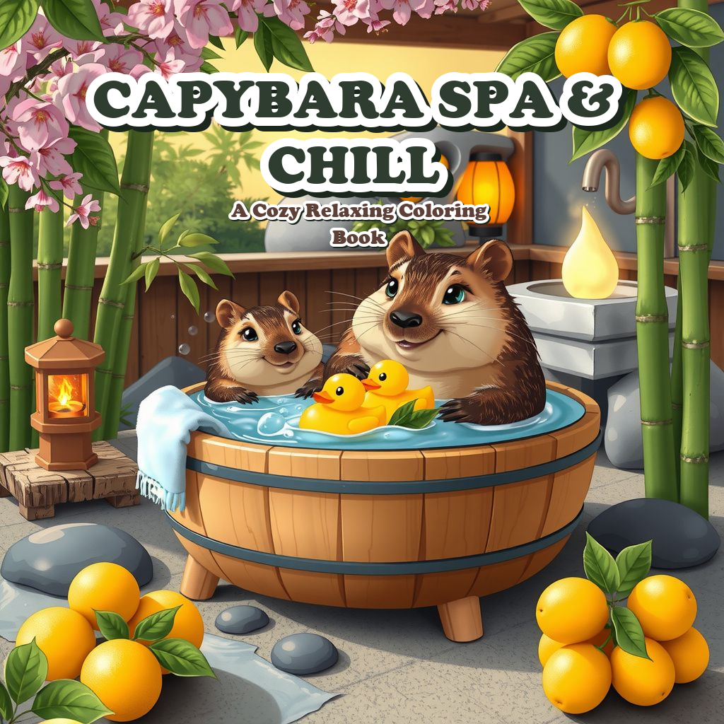 Capybara Spa 3D Cover